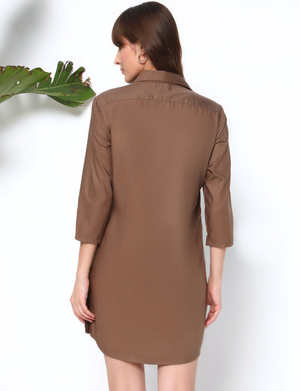 Mocha Tunic Formal Wear