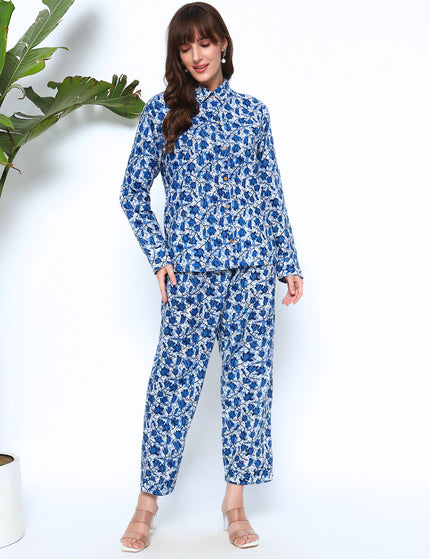 Lucid Ink Shirt Trouser Set