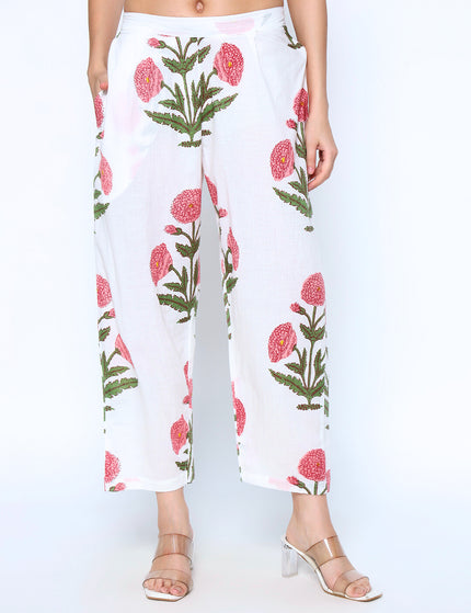 Peaceful Garden of Dreams Kurti Plazo Set