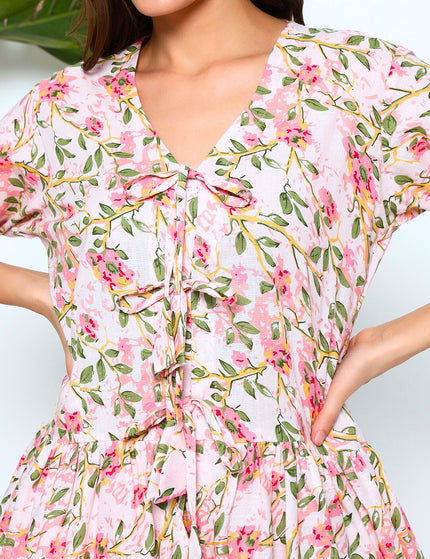 Classic Sober Peplum Top With Gather Trouser