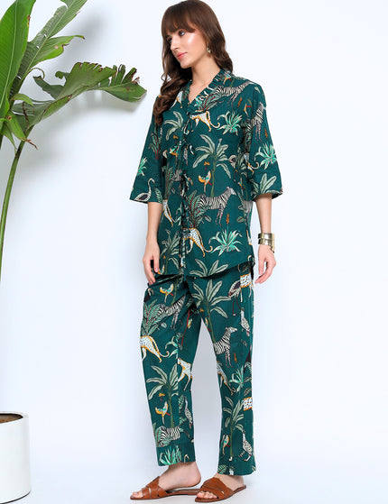 Green Jungle Coord Set