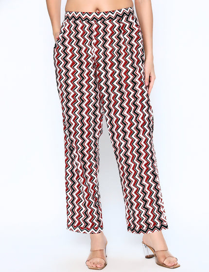 Stripes Shirt Trouser Set