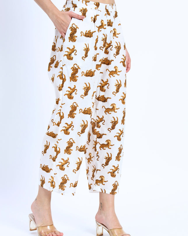 Tiger Print Coord Set