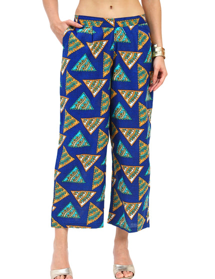 Navy Blue Printed Coord Set