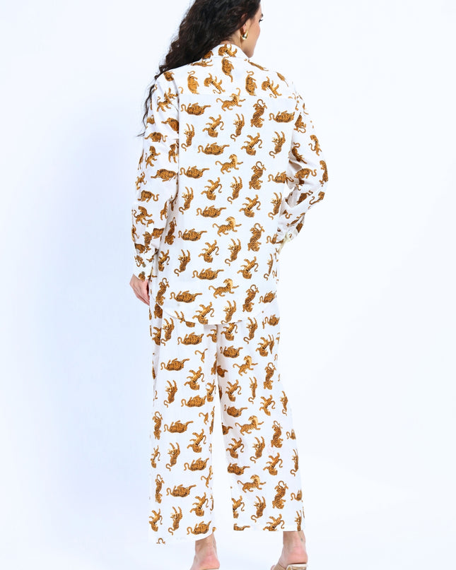 Tiger Print Coord Set