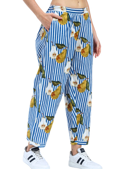 Blue Stripe Pear Coord Set