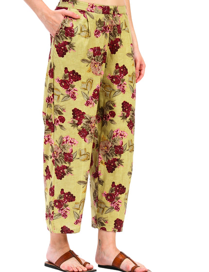 Olive Green Floral Coord Set