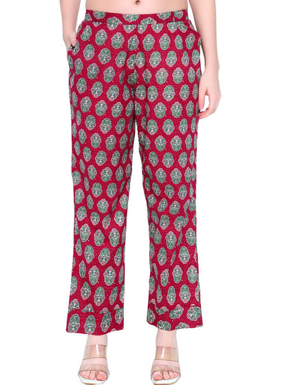 Premium  Maroon Cotton Formal Set.