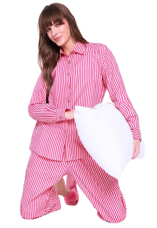 Candy Stripe 100% Cotton Co-Ord Set