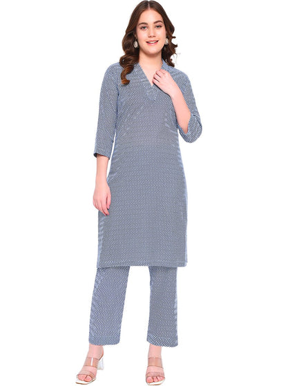 Premium Cotton Kurta Plazo Set
