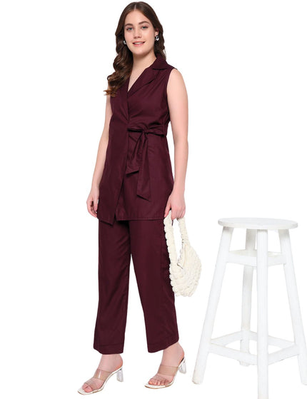 Maroon Premium Formal Wear Set.
