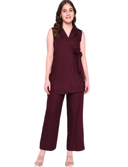Maroon Premium Formal Wear Set.