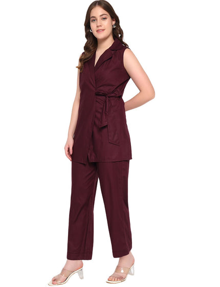 Maroon Premium Formal Wear Set.