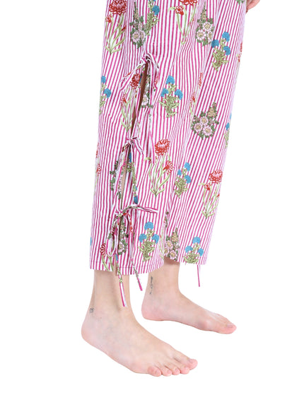 Floral Stripe Coord Set