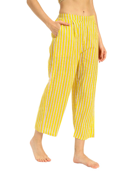 Yellow Stripe Co-Ord set