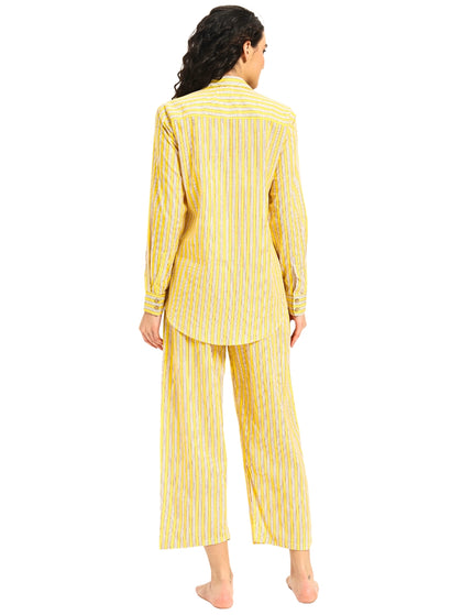 Yellow Stripe Co-Ord set