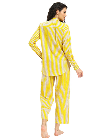 Yellow Stripe Co-Ord set