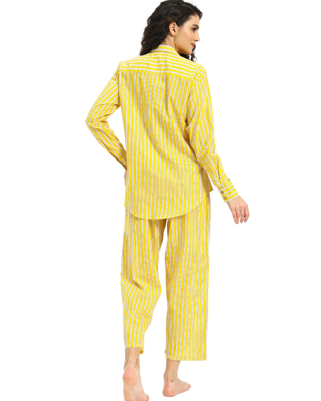 Yellow Stripe Co-Ord set