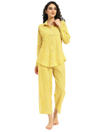 Yellow Stripe Co-Ord set
