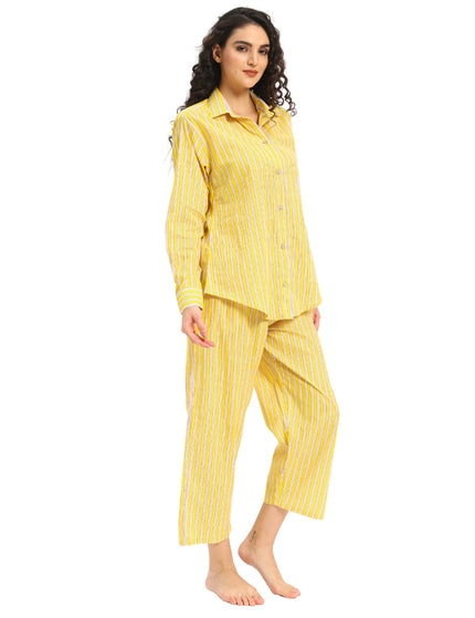 Yellow Stripe Co-Ord set