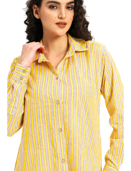 Yellow Stripe Co-Ord set