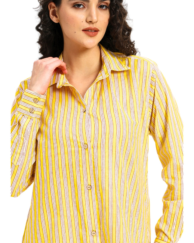 Yellow Stripe Co-Ord set