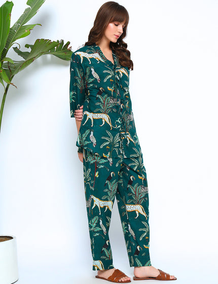 Green Jungle Coord Set