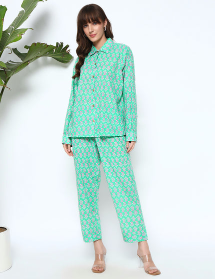Cool Sea Shirt Trouser Set