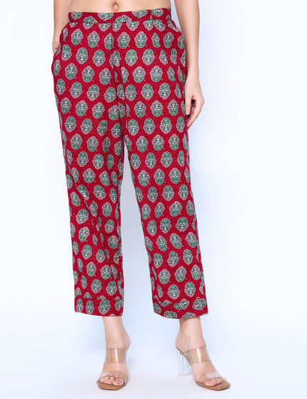 Vintage Rose Shirt Trouser Set