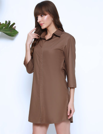 Mocha Tunic Formal Wear