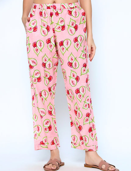 Pink Fig Kurti Plazo Set
